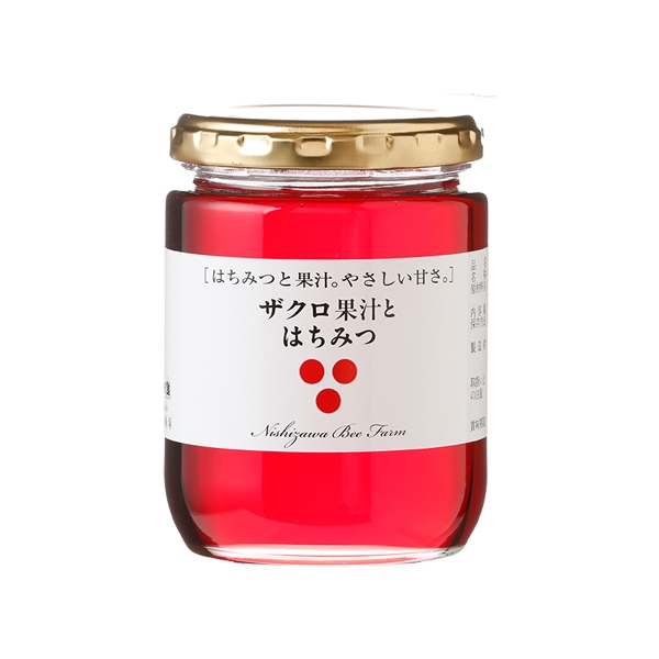 果汁とはちみつ